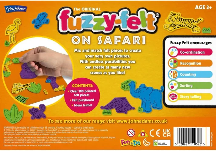Fuzzy Felt On Safari - Image 2
