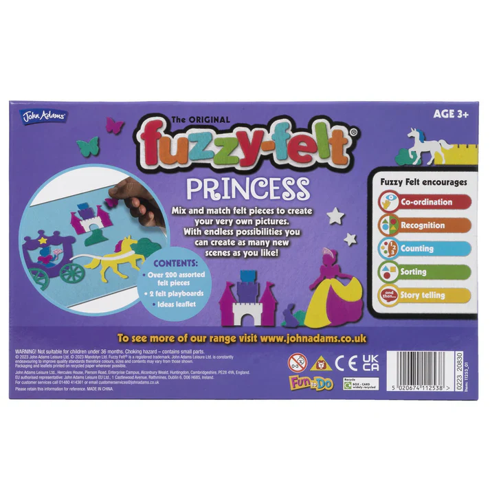 Fuzzy Felt Princess Drawer Gift Set - Image 6