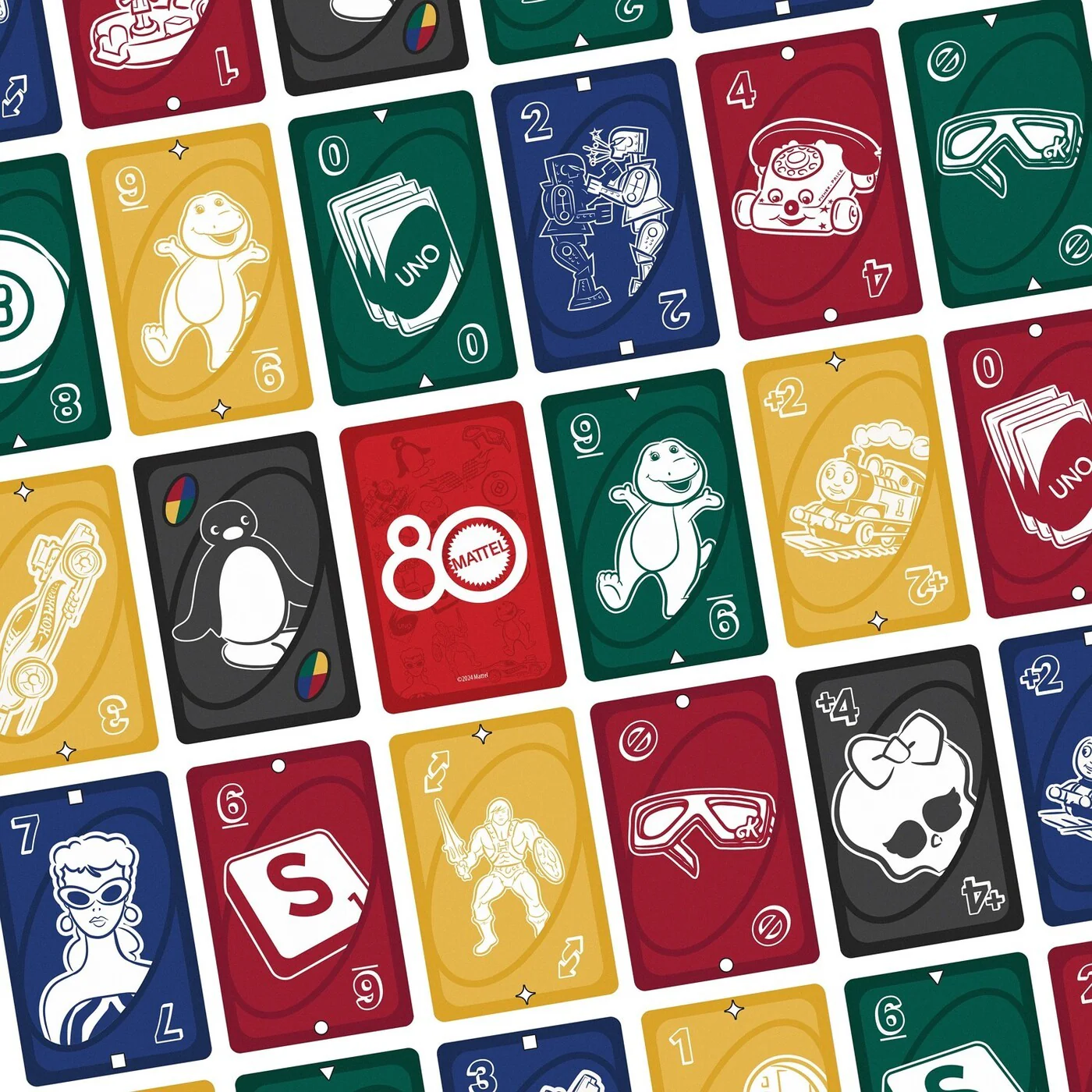 Game Uno 80th Anniversary Ruby Red - Image 4