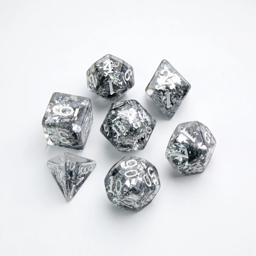 Gamegenic Candy-like Series - Blackberry - RPG Dice Set (7pcs) Black - Image 2