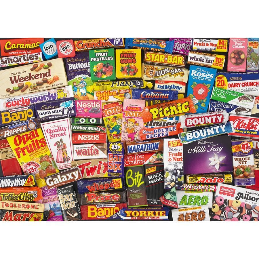 Gibsons 1980s Sweet Memories 1000 piece Jigsaw Puzzle - Image 2