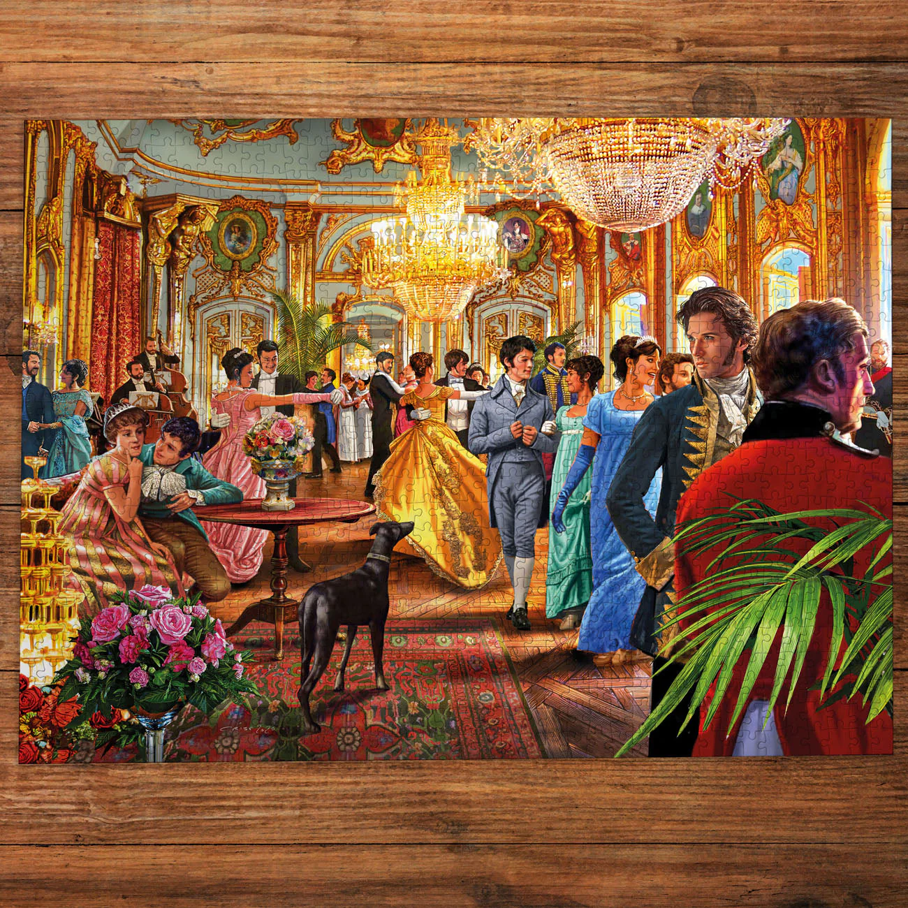 Gibsons A Regency Affair 1000 piece Jigsaw Puzzle - Image 3