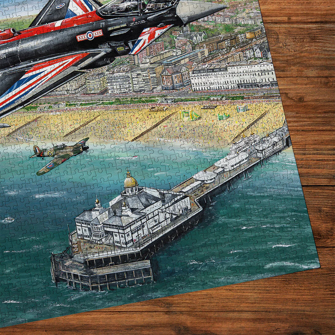 Gibsons Airshow Over Eastbourne 500 piece Jigsaw Puzzle - Image 4
