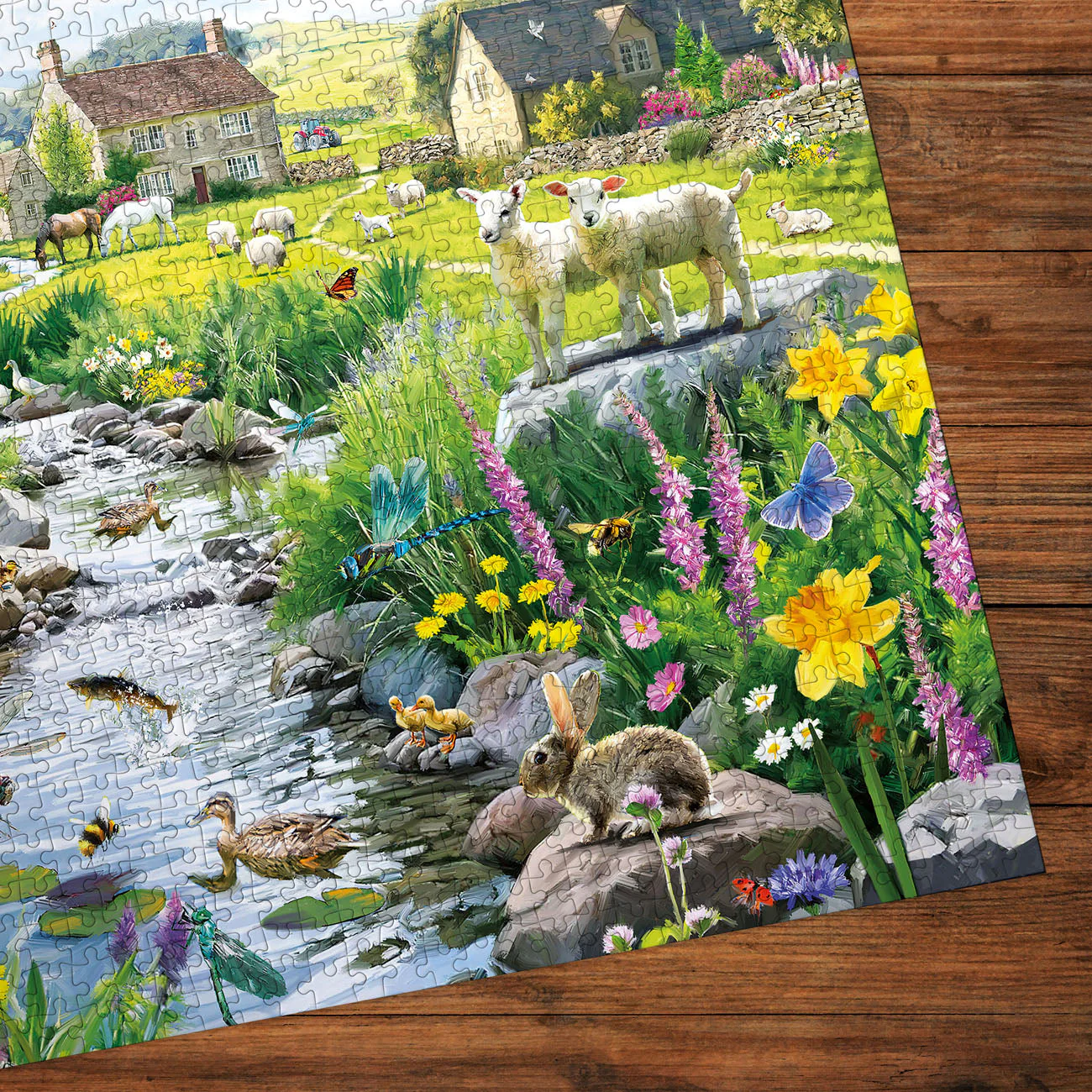 Gibsons Babbling Brook 1000 piece Jigsaw Puzzle - Image 4
