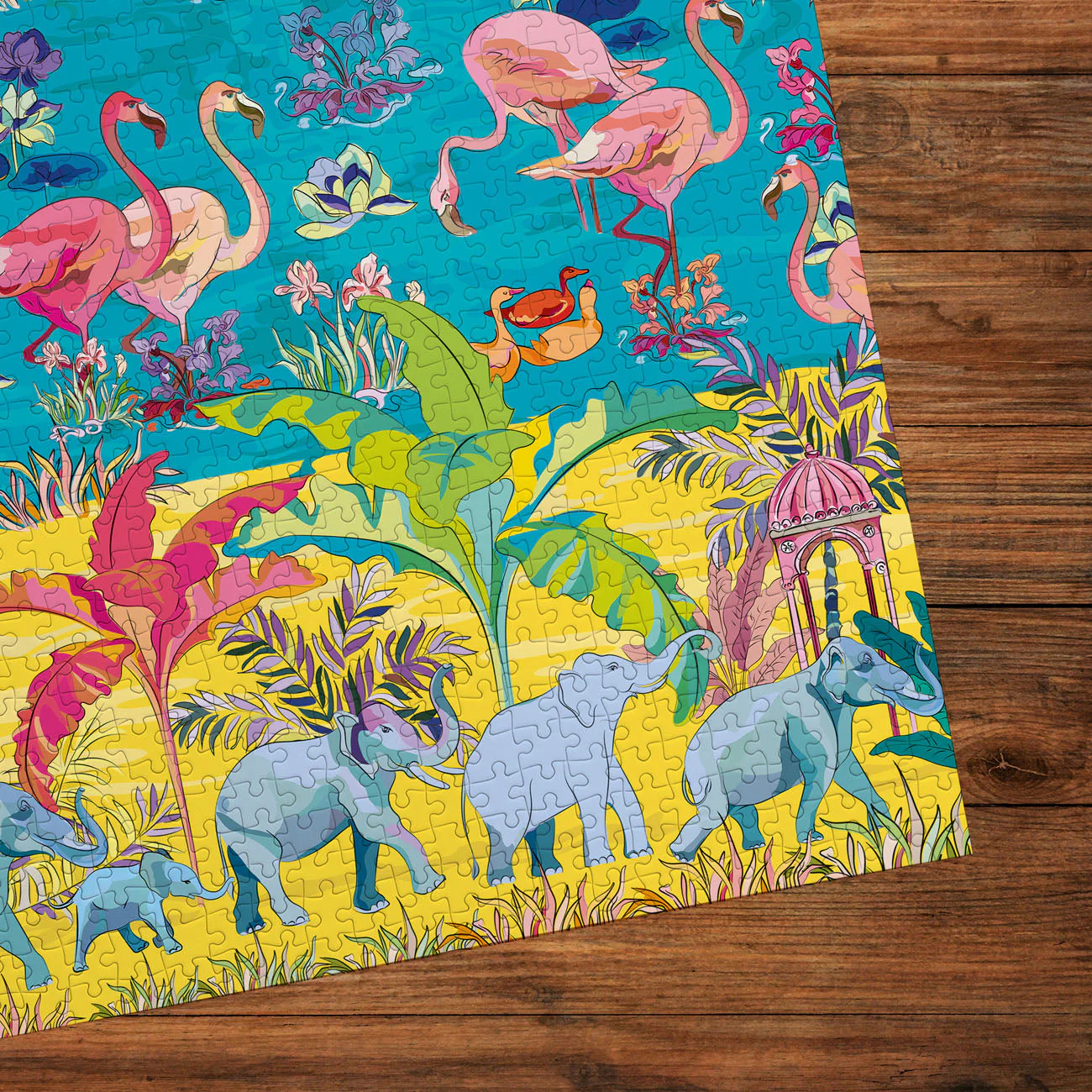 Gibsons House of Turnowsky: Tropical Oasis 1000 piece Jigsaw Puzzle - Image 4