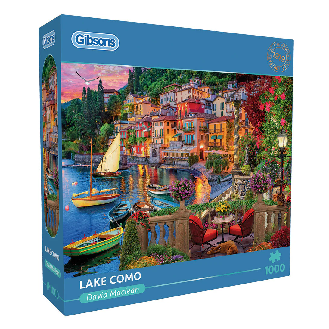 Gibsons Lake Como 1000 piece Jigsaw Puzzle