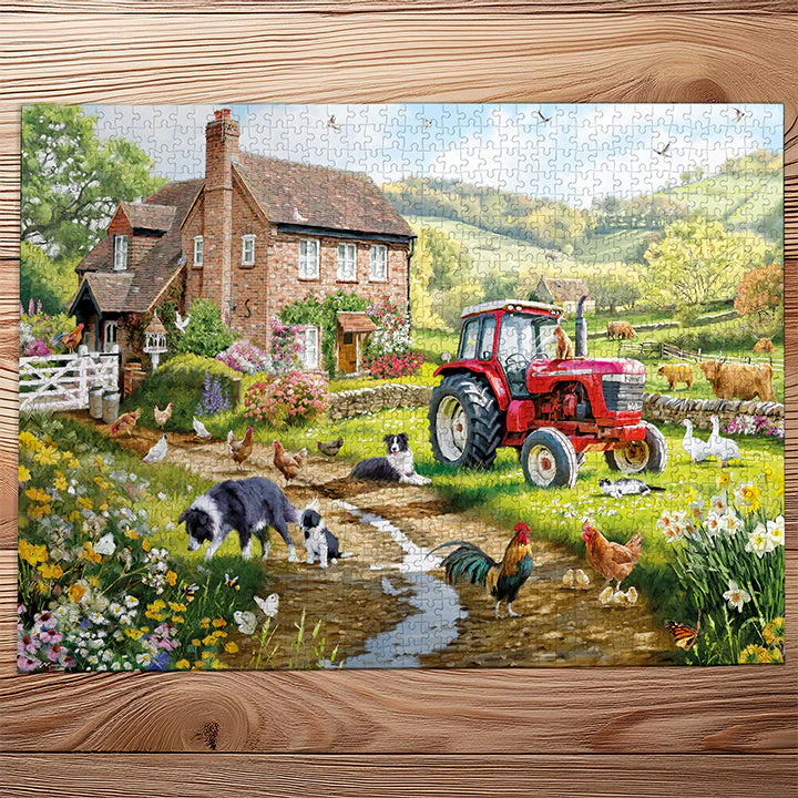 Gibsons Macneil Farm 500 X-Large piece Jigsaw Puzzle - Image 3