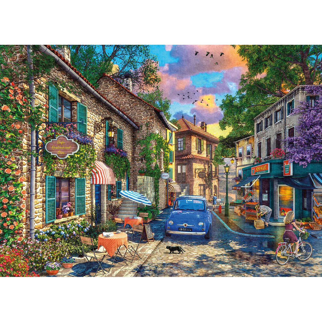 Gibsons Morning in the Med 1000 piece Jigsaw Puzzle - Image 2
