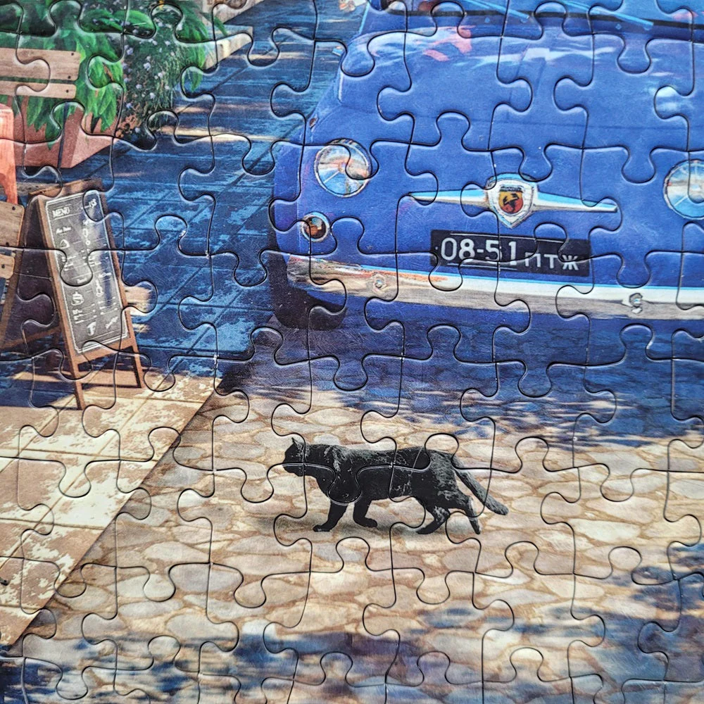 Gibsons Morning in the Med 1000 piece Jigsaw Puzzle - Image 3