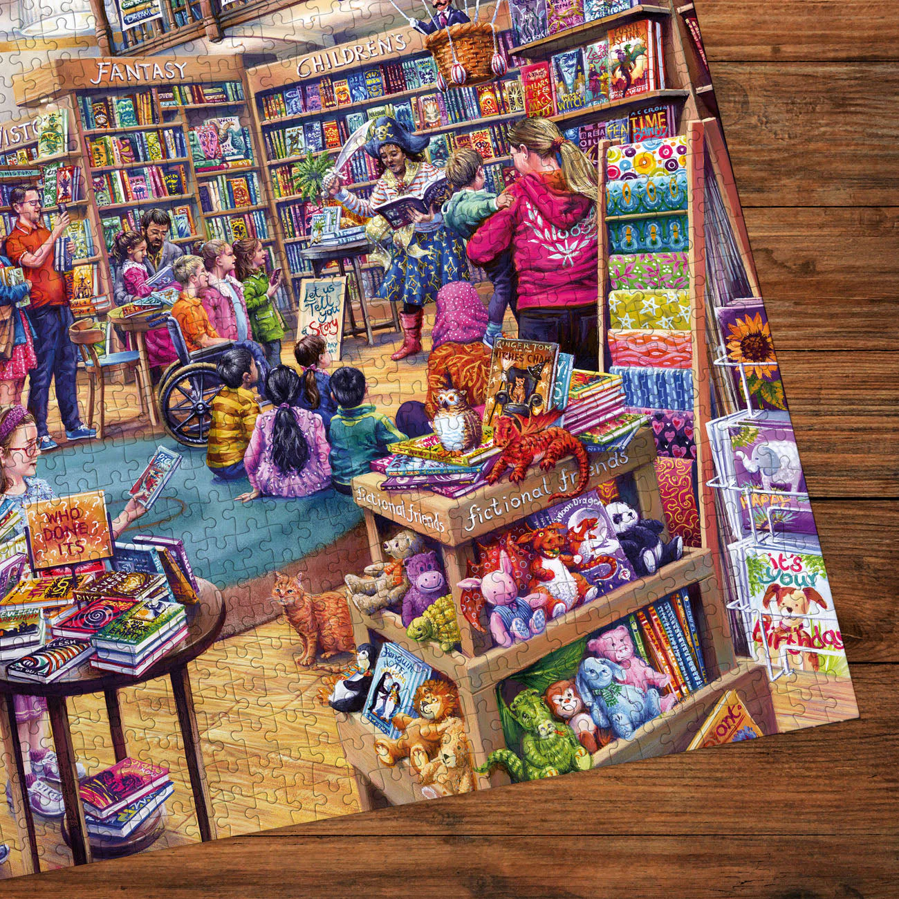 Gibsons Page Turners 500 X-Large piece Jigsaw Puzzle - Image 3