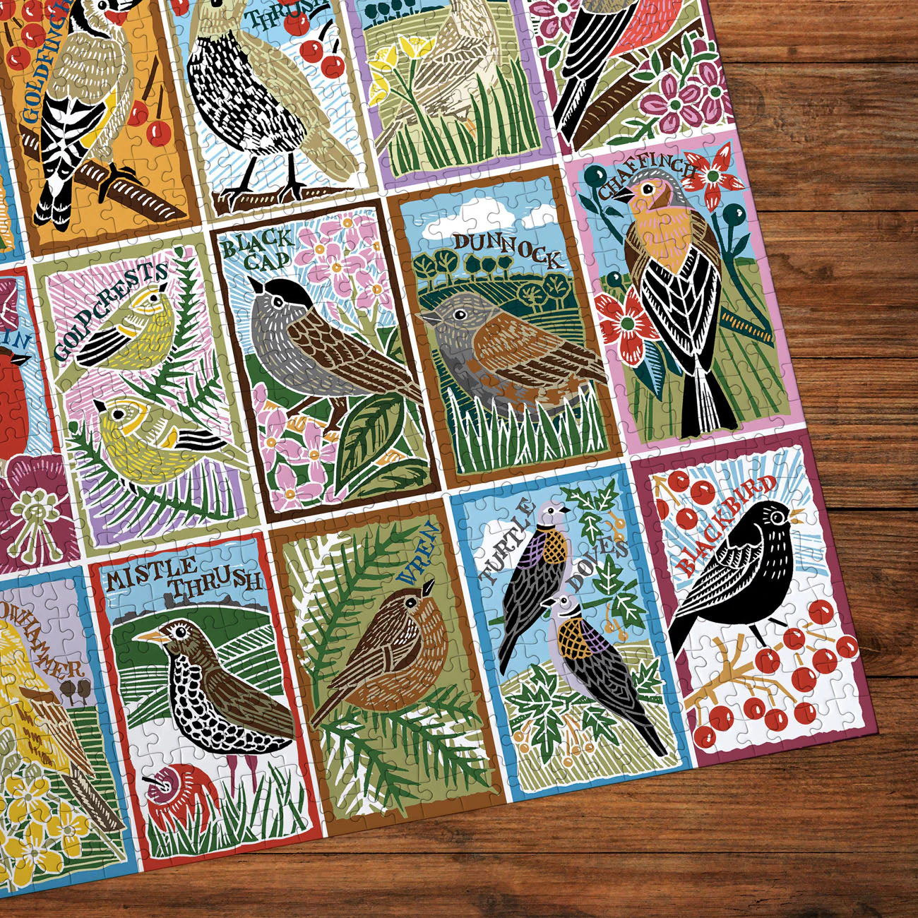 Gibsons RSPB: British Songbirds 1000 piece Jigsaw Puzzle - Image 4