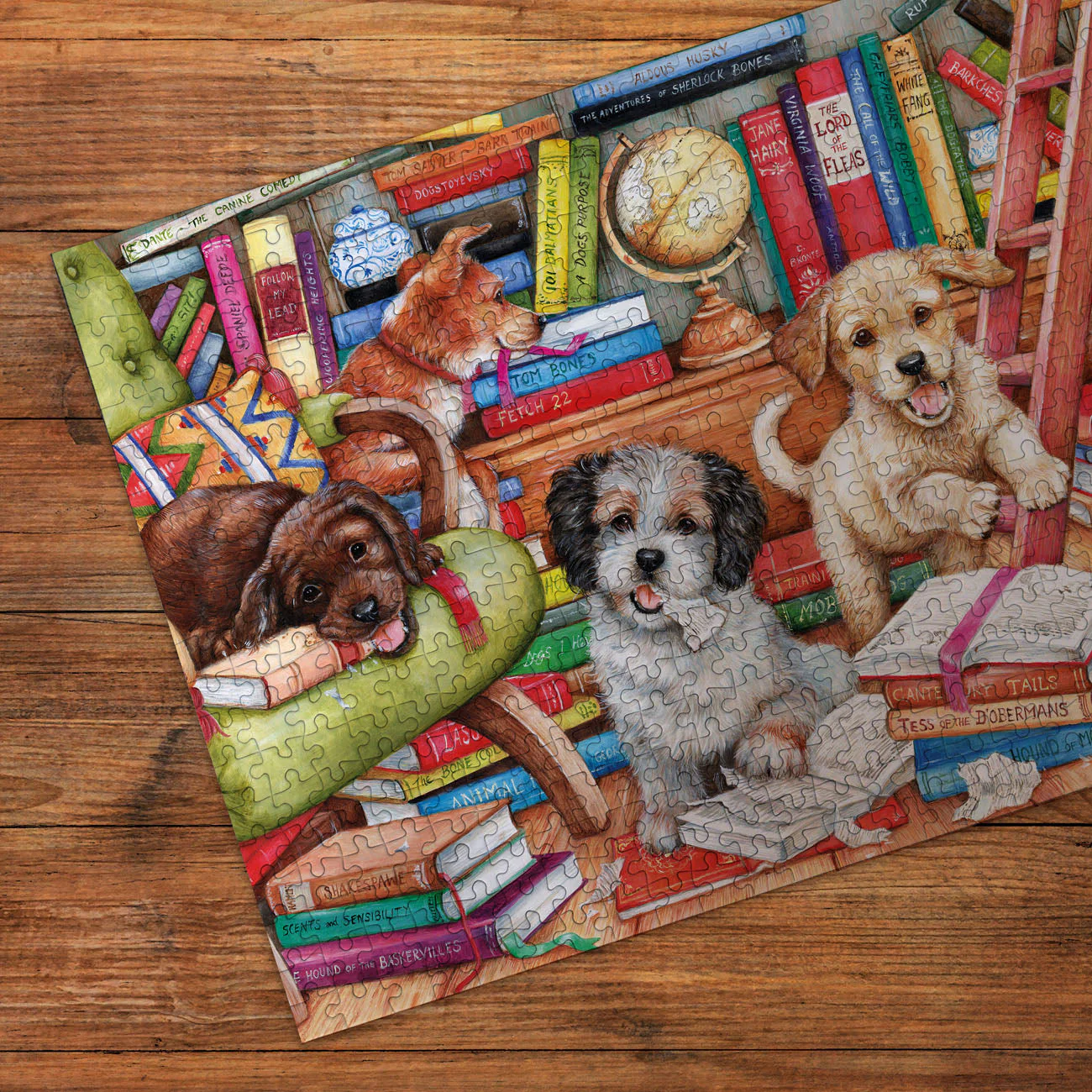 Gibsons Shaggy Dog Story 100 XX-Large Piece Jigsaw Puzzle - Image 3