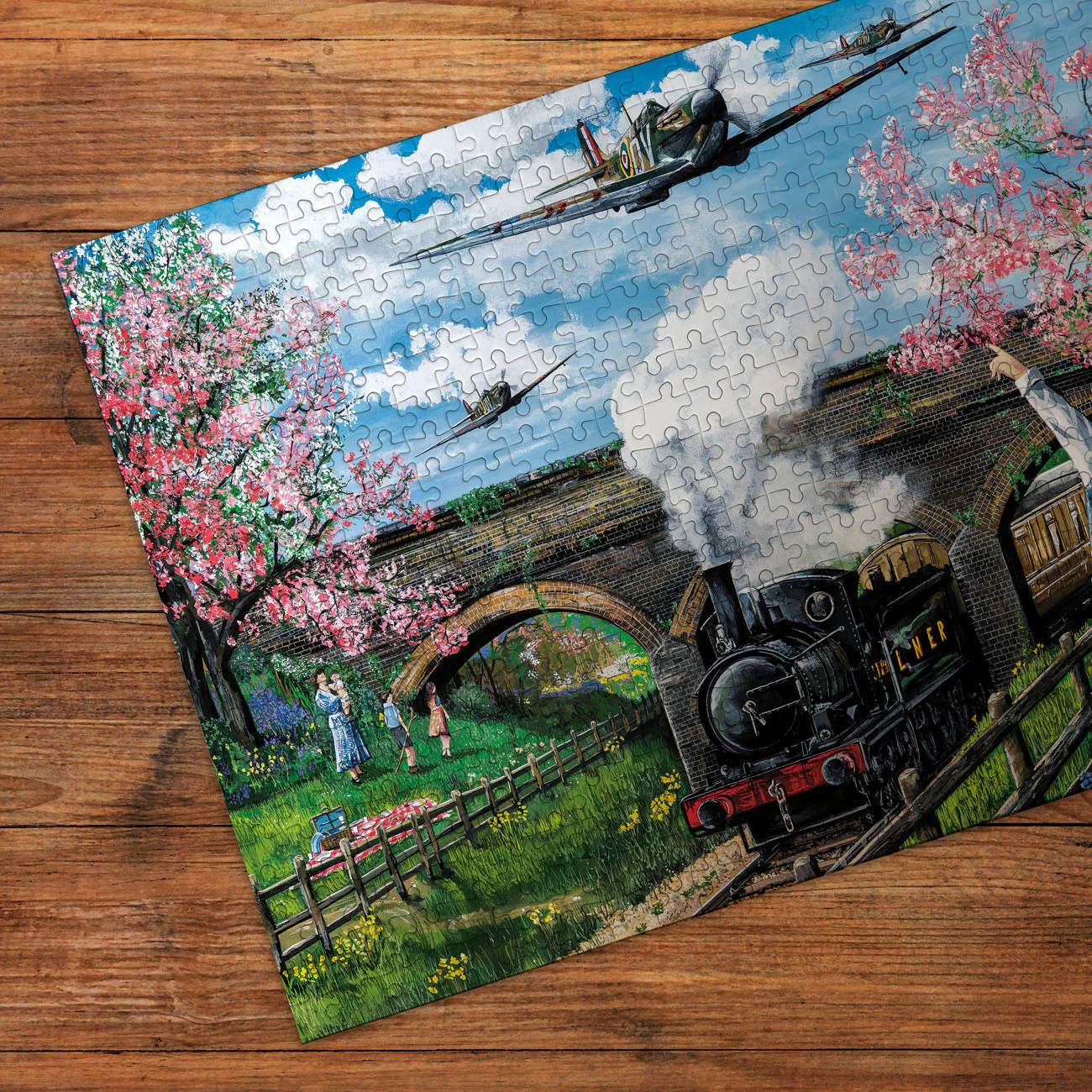 Gibsons Spitfire Surprise 1000 piece Jigsaw Puzzle - Image 3