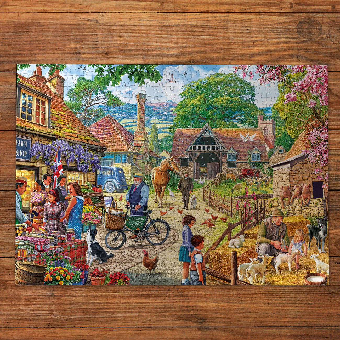 Gibsons The Farm Shop 1000 piece Jigsaw Puzzle - Image 3
