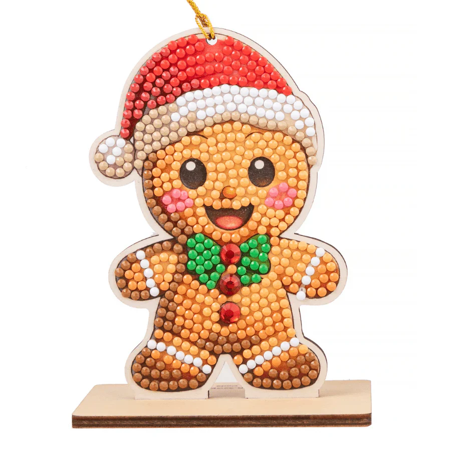 Gingerbread Man, Crystal Art Buddy - Image 3