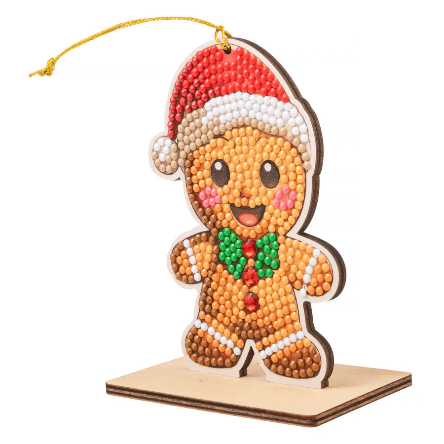 Gingerbread Man, Crystal Art Buddy - Image 5