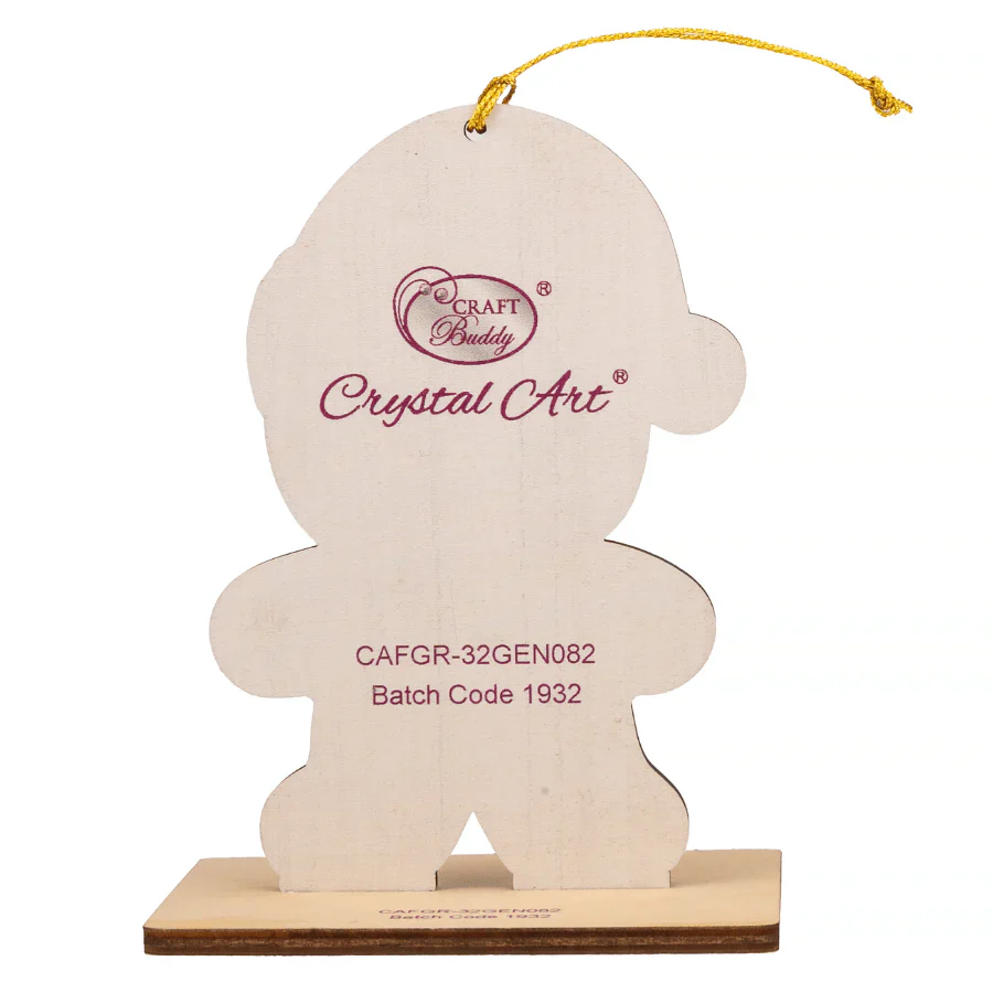 Gingerbread Man, Crystal Art Buddy - Image 6