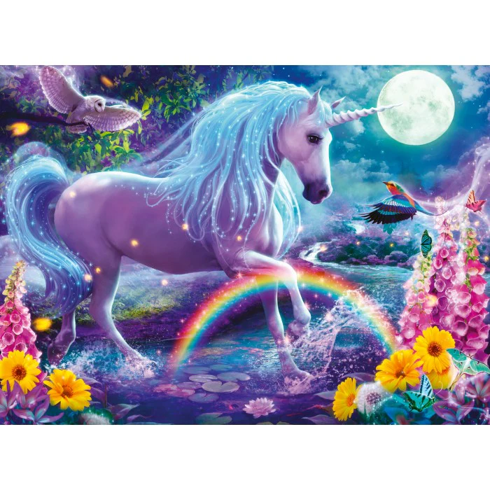 Ravensburger Glitter Unicorn XXL 100 Piece Jigsaw Puzzle - Image 2