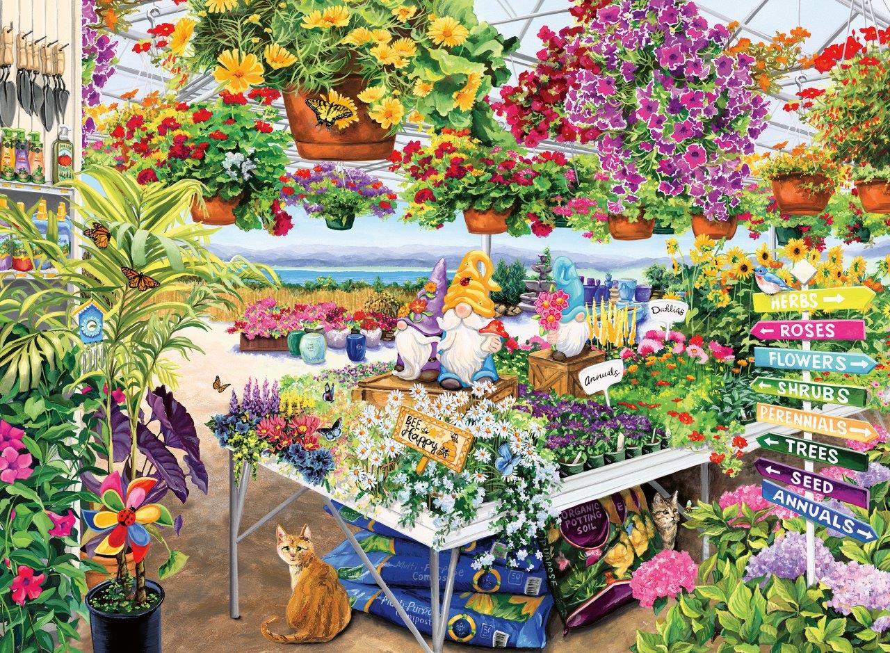 Ravensburger Glorious Garden Center 500 Piece Jigsaw Puzzle - Image 2