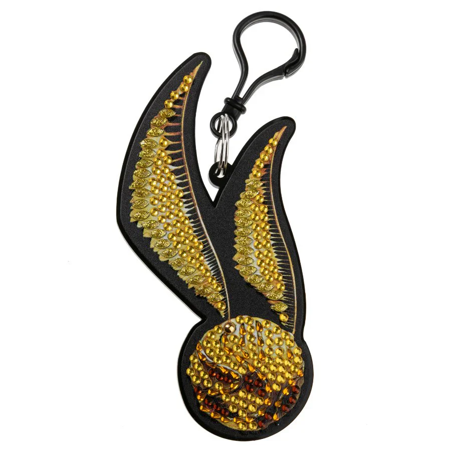 Golden Snitch, Crystal Art Bag Charm - Image 3