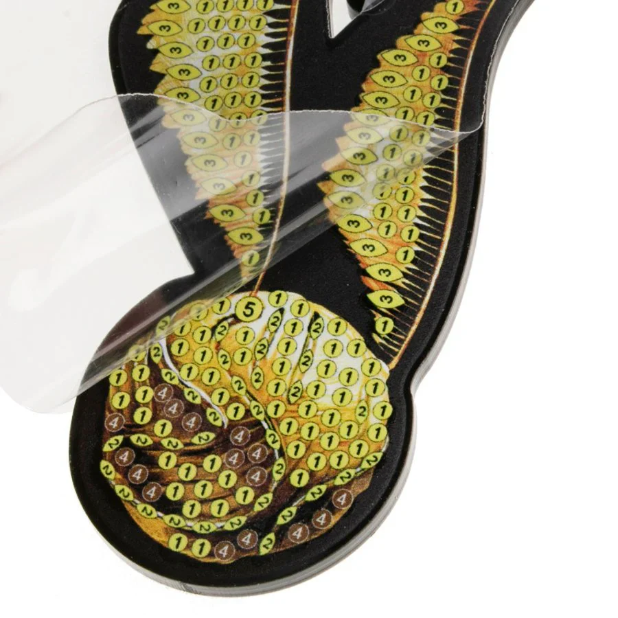 Golden Snitch, Crystal Art Bag Charm - Image 5