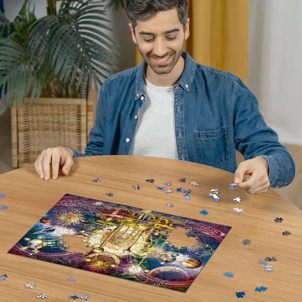 Ravensburger Golden Solar System 500 Piece Jigsaw Puzzle - Image 3