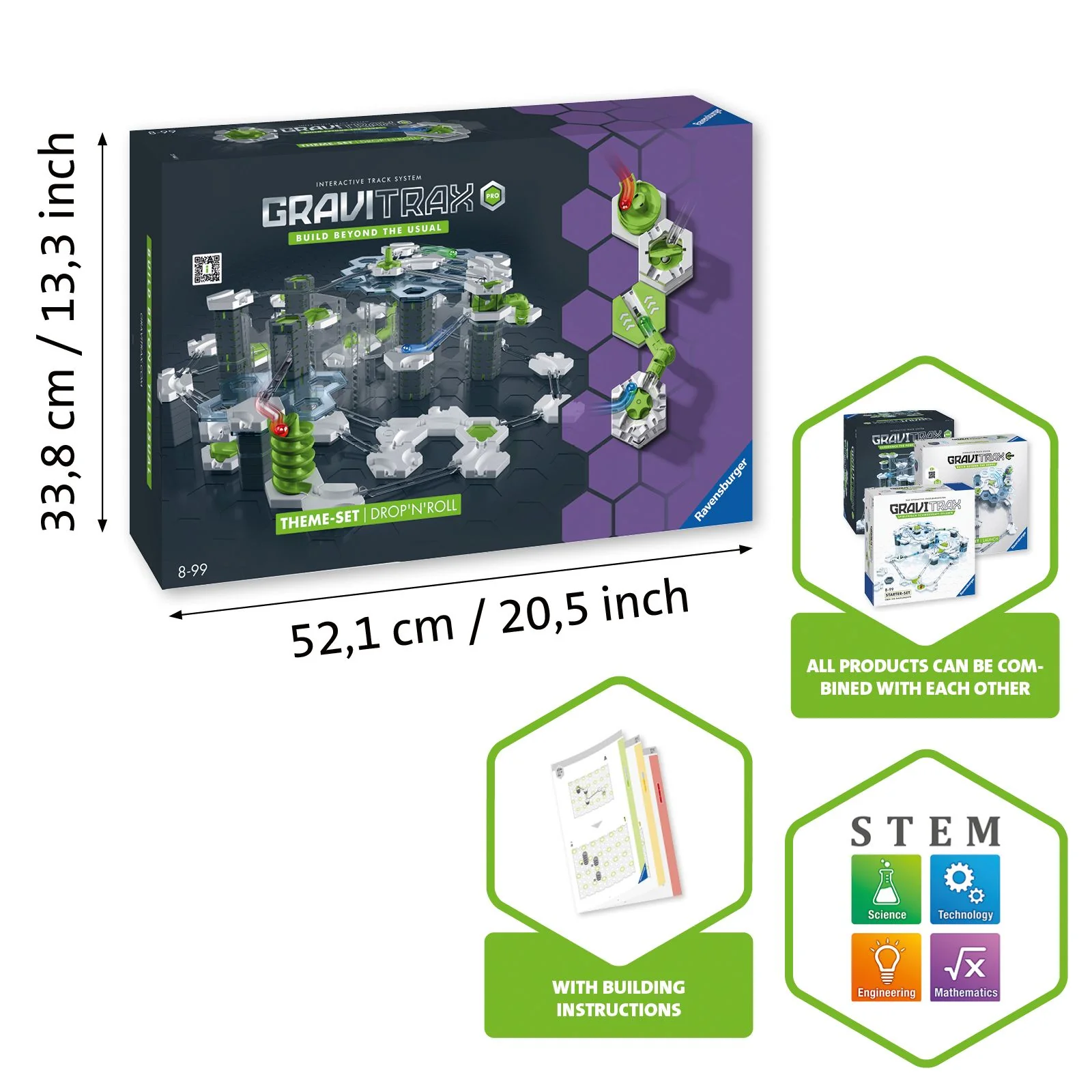 GraviTrax PRO Starter Set Drop'n Roll - Image 3