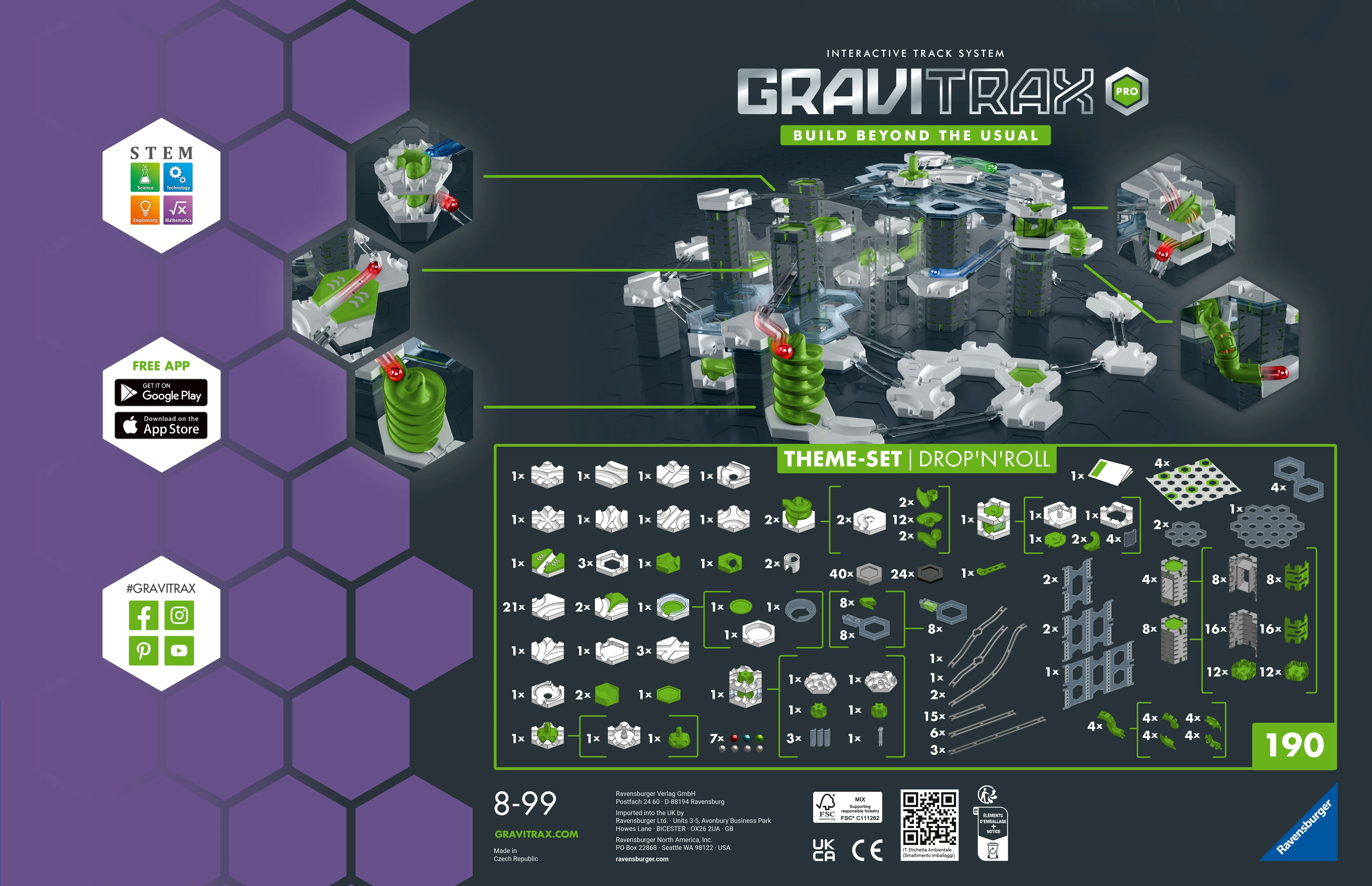 GraviTrax PRO Starter Set Drop'n Roll - Image 4