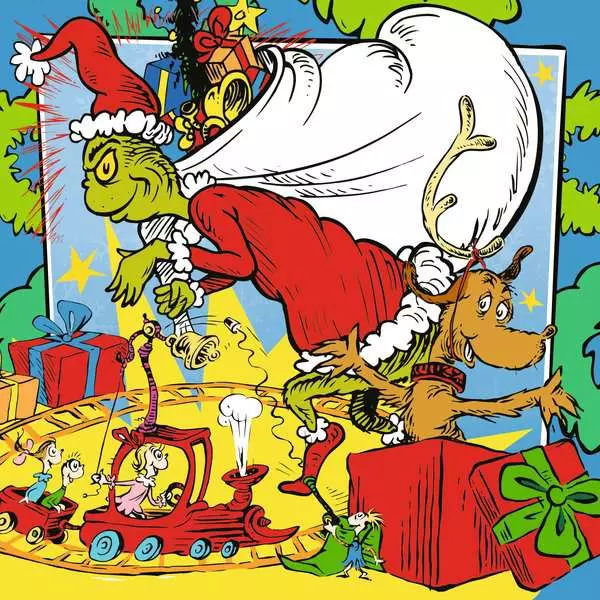 Ravensburger Grinch 3x49 Piece Jigsaw Puzzle - Image 3