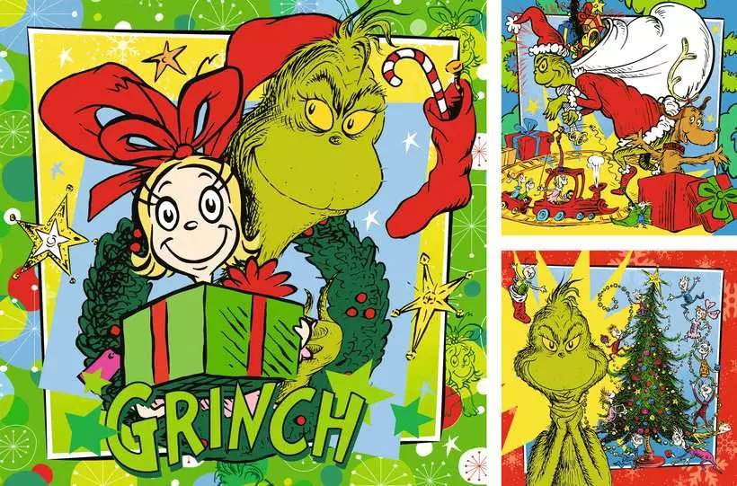 Ravensburger Grinch 3x49 Piece Jigsaw Puzzle - Image 5