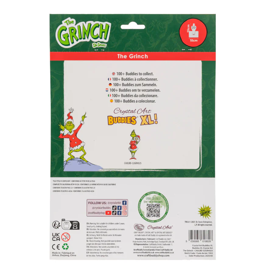 Grinch, Crystal Art XL Buddy - Image 2