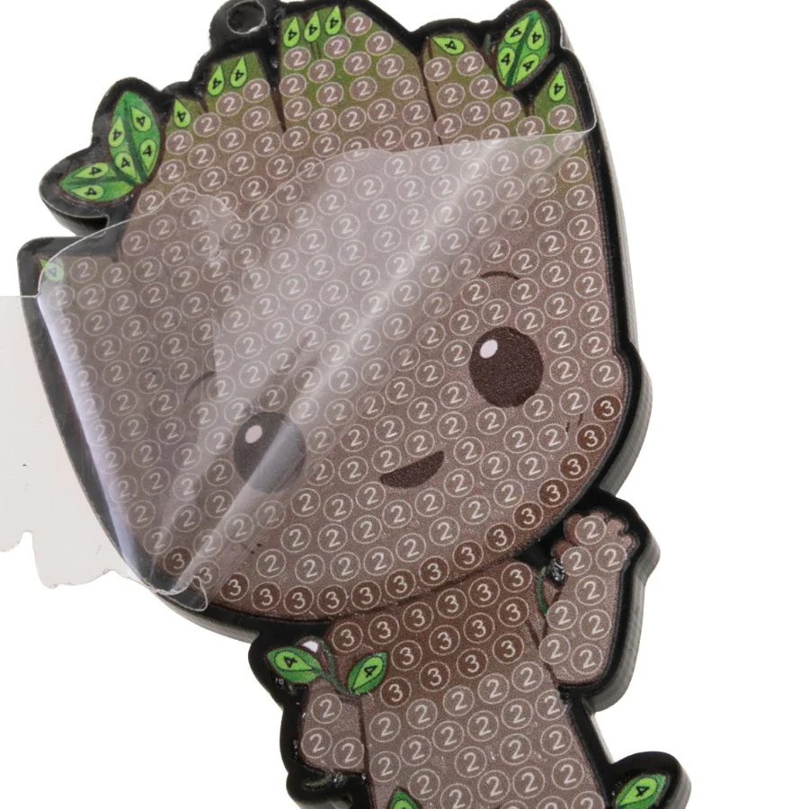Groot Crystal Art Bag Charm - Image 3