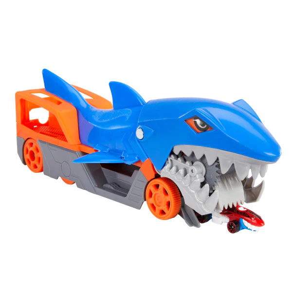 Hot Wheels Shark Chomp Transporter Playset - Image 5
