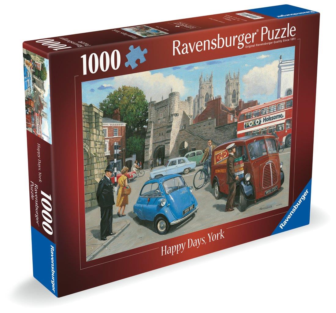 Ravensburger Happy Days York 1000 Piece Jigsaw Puzzle