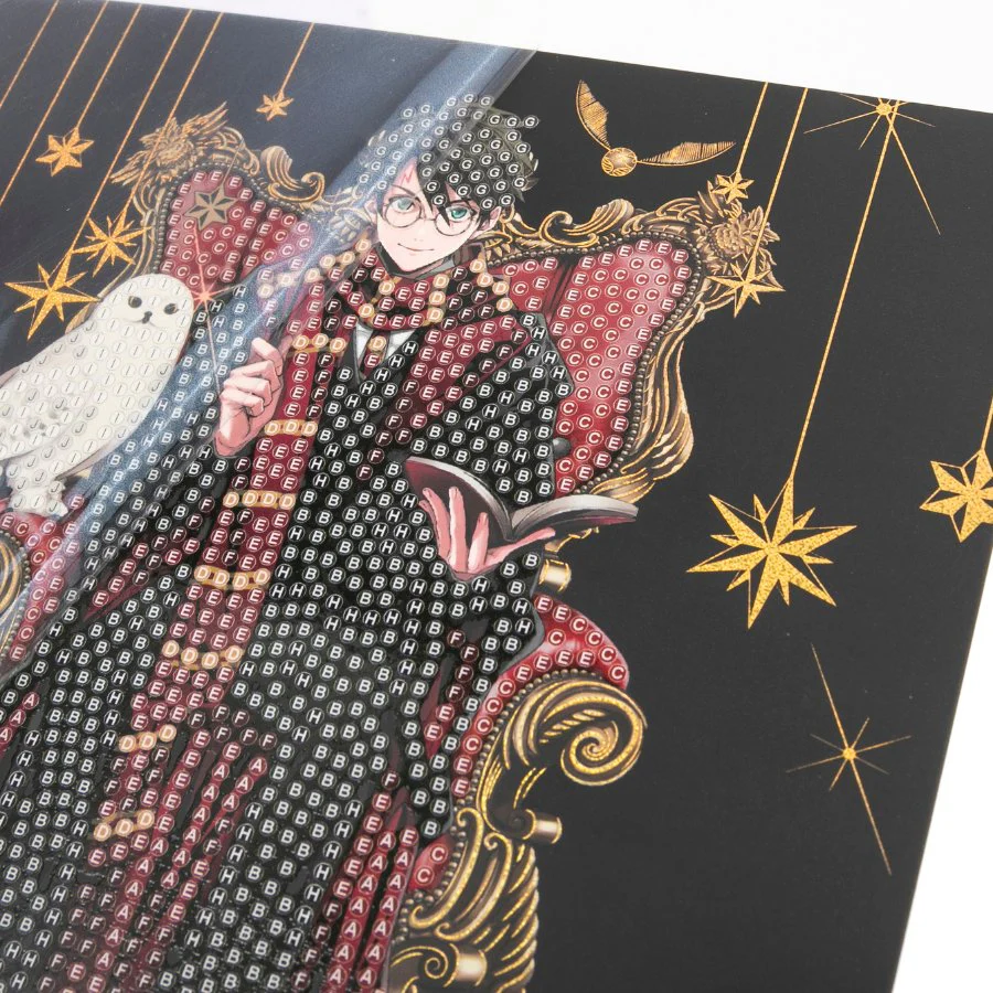 Harry & Hedwig Crystal Art Card - Image 4