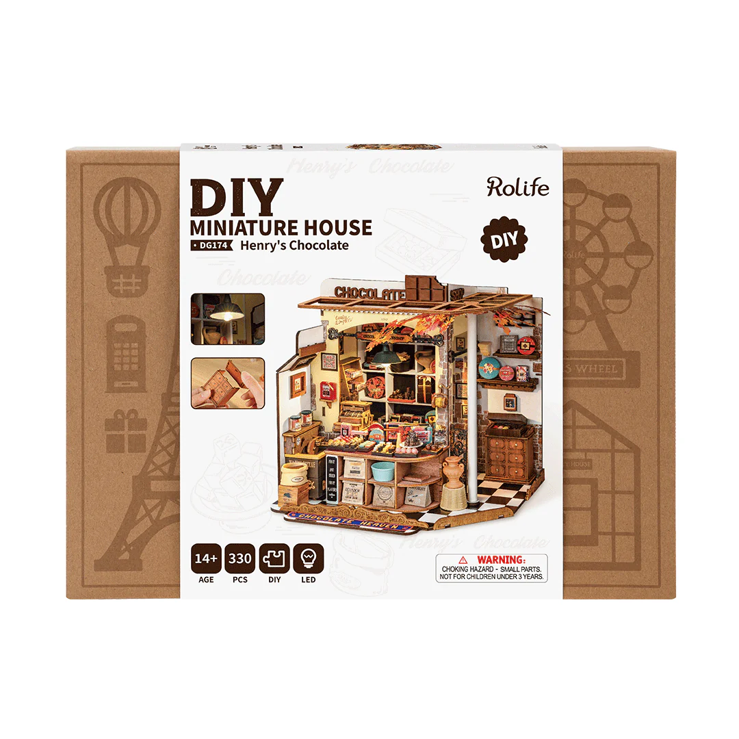 Henry's Chocolate DIY miniature house - Image 2