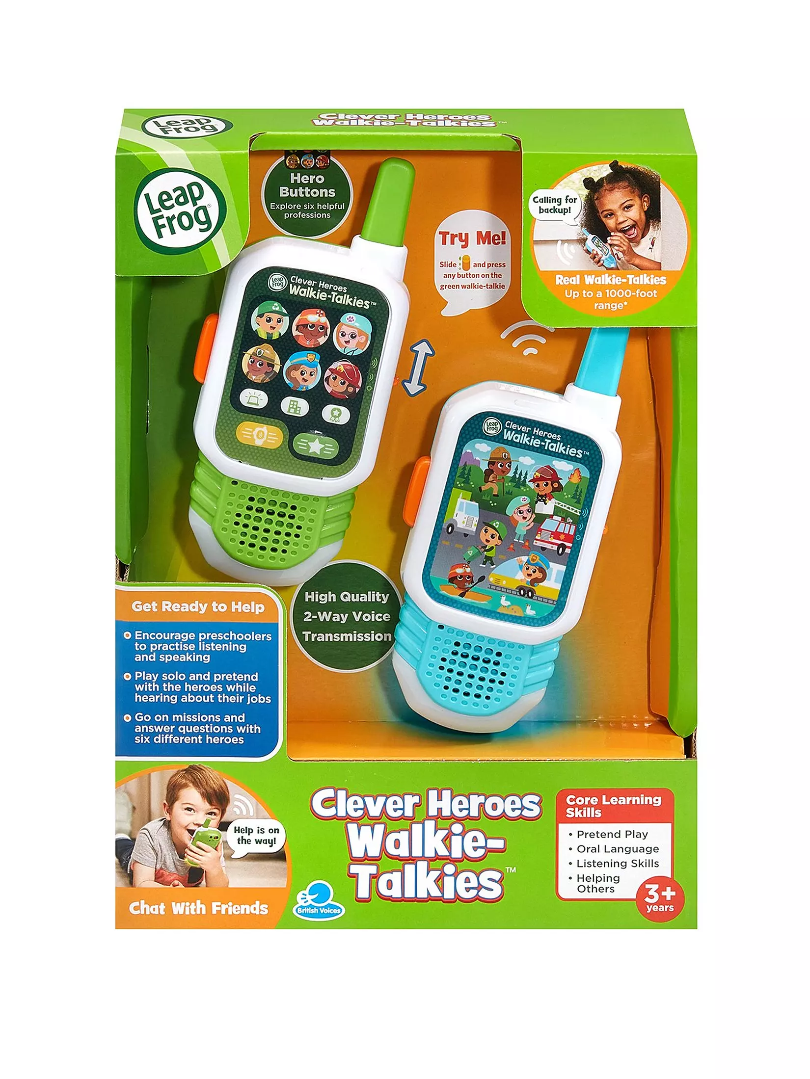 Clever Hero Walkie Talkies