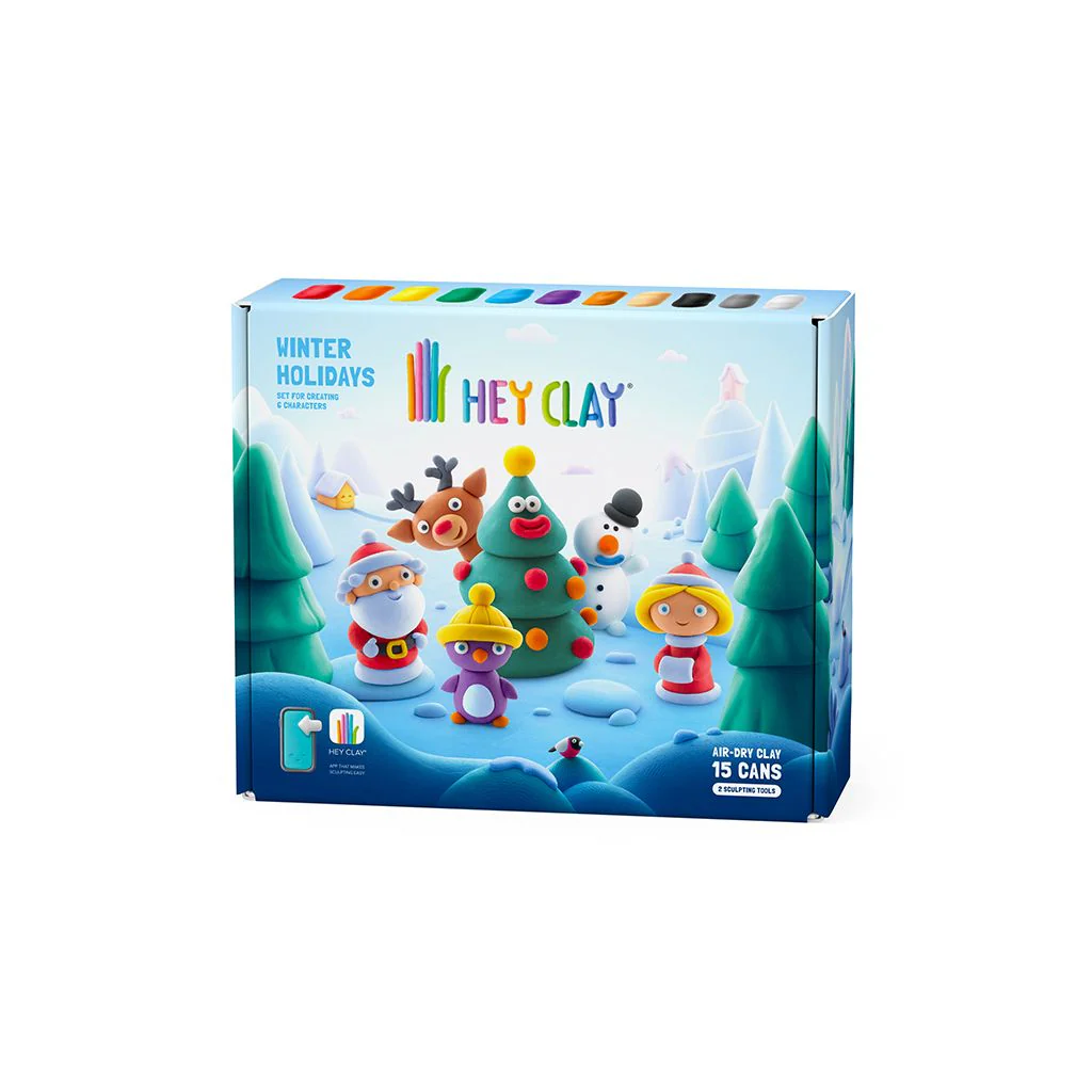 Hey Clay Winter Holidays 15 Cans