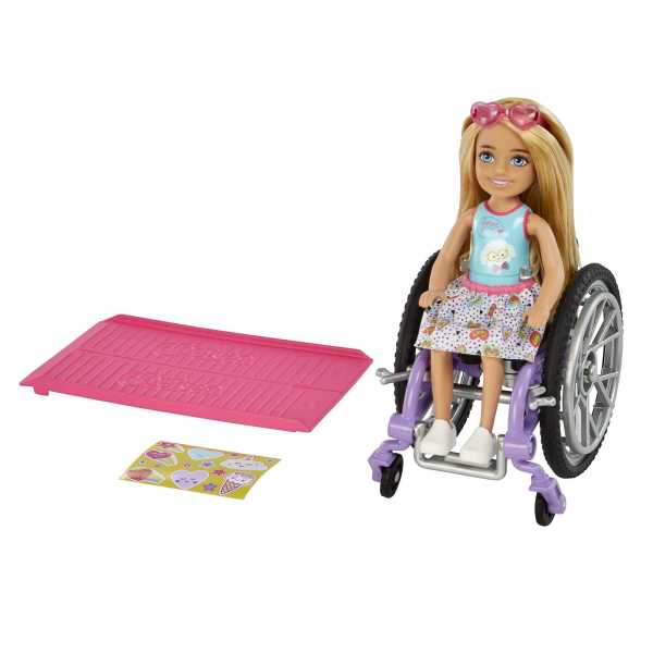 Barbie Chelsea Wheelchair Doll - Image 6