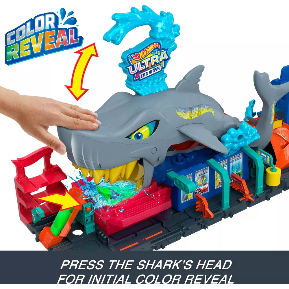 Hot Wheels City Shark Car Wash - Image 4