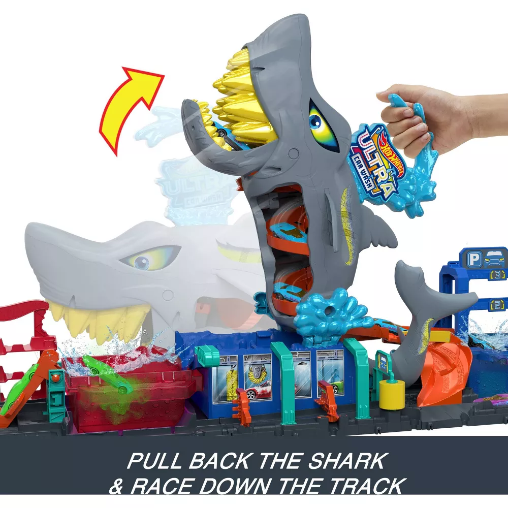 Hot Wheels City Shark Car Wash - Image 5