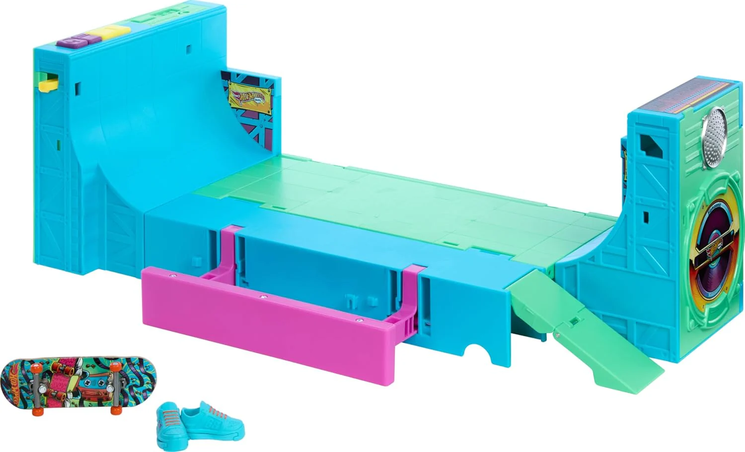 Hot Wheels Skate Boombox Skate Park - Image 2