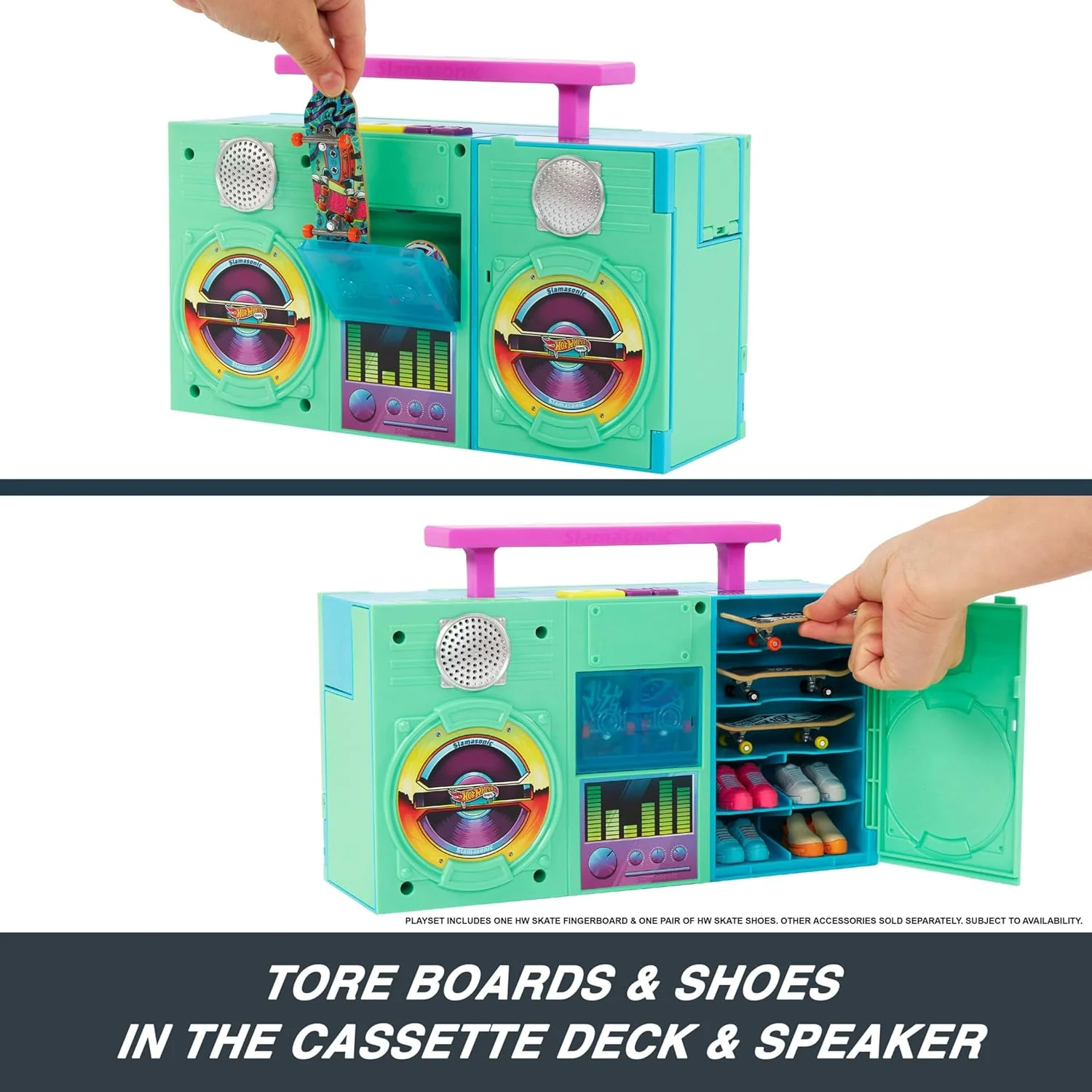 Hot Wheels Skate Boombox Skate Park - Image 6