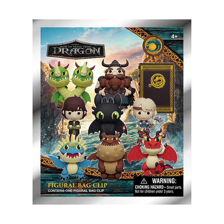 How To Train Your Dragons 3D Mystery Keychains - Image 2