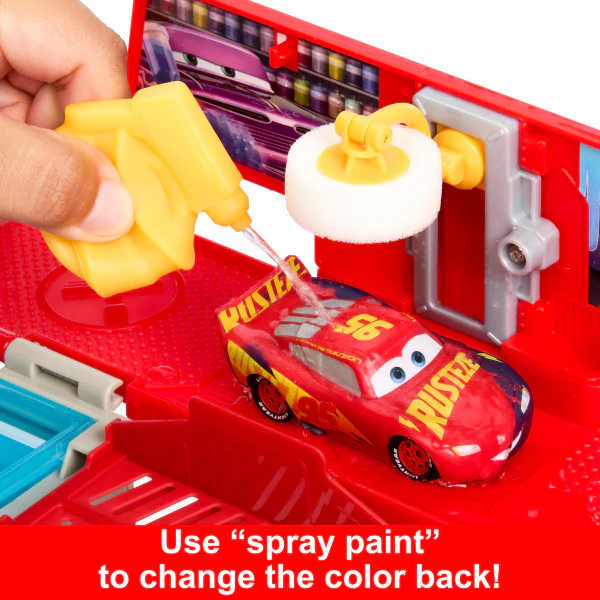 Disney Pixar Color Changers Mobile Paint Shop Mack Playset - Image 2