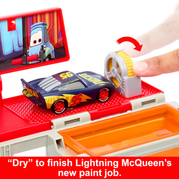 Disney Pixar Color Changers Mobile Paint Shop Mack Playset - Image 3