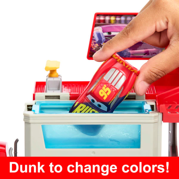 Disney Pixar Color Changers Mobile Paint Shop Mack Playset - Image 4