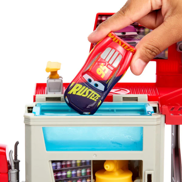 Disney Pixar Color Changers Mobile Paint Shop Mack Playset - Image 7