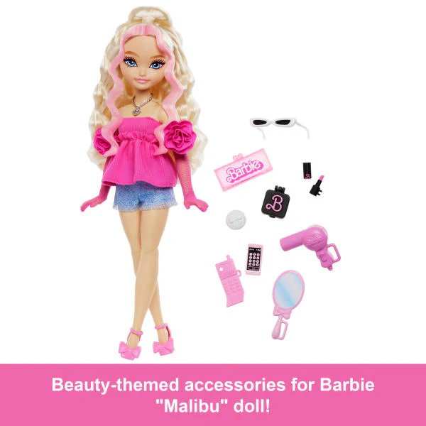 Barbie Dream Besties Barbie “Malibu' Doll And Accessories - Image 5