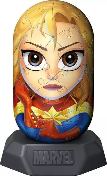 Ravensburger Hylkies Captain Marvel 3D Jigsaw Puzzle - Image 3